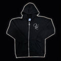 BLACK I ZIP UP HOODIE